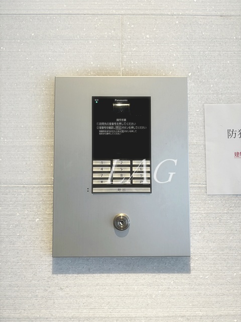 セキュリティ　オートロックです。