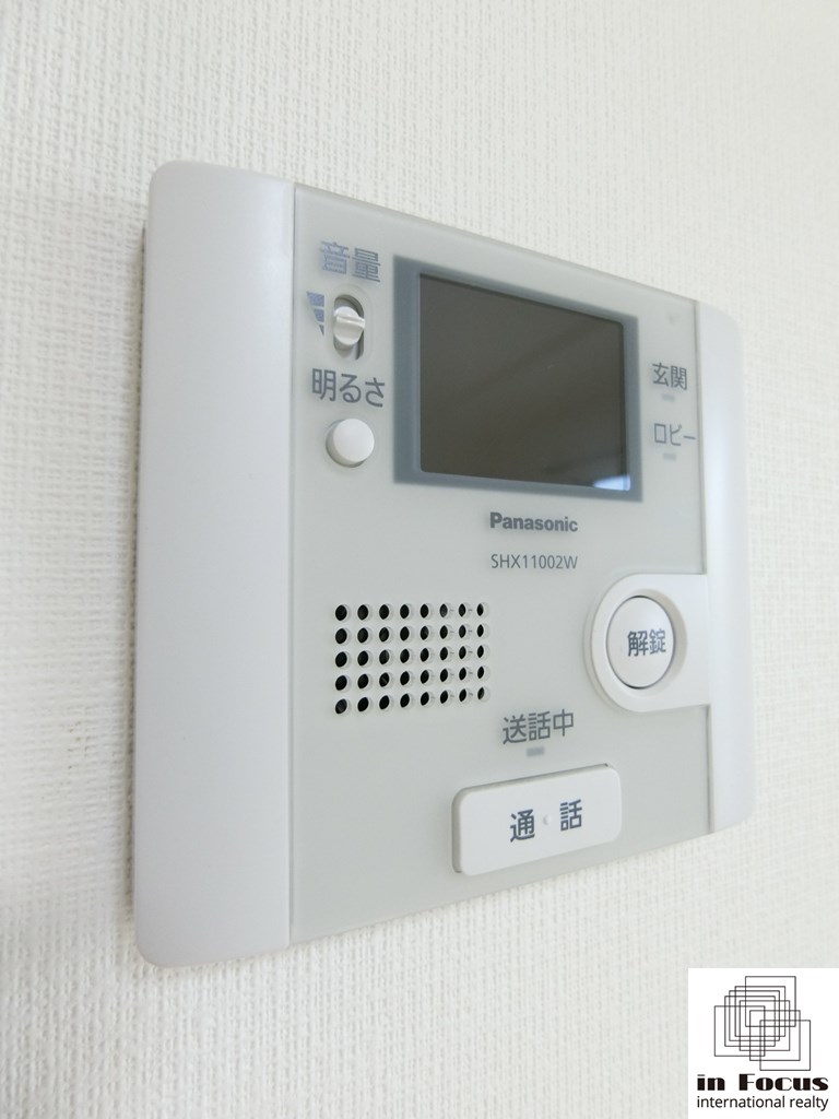 セキュリティ　来客の顔が見える安心のTVモニターホン