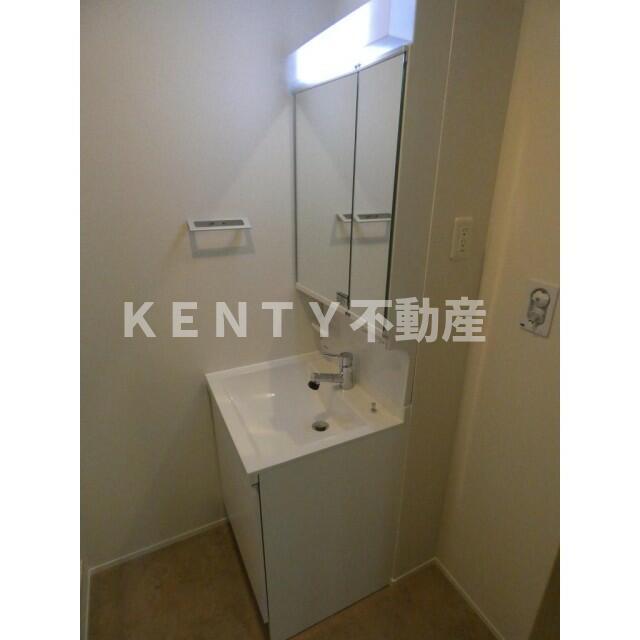 洗面設備　洗面所です