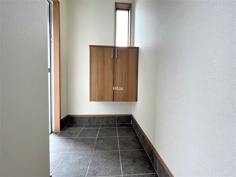 玄関　明るい玄関です
