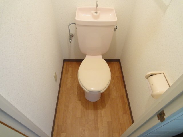 トイレ　同物件別号室の写真です。