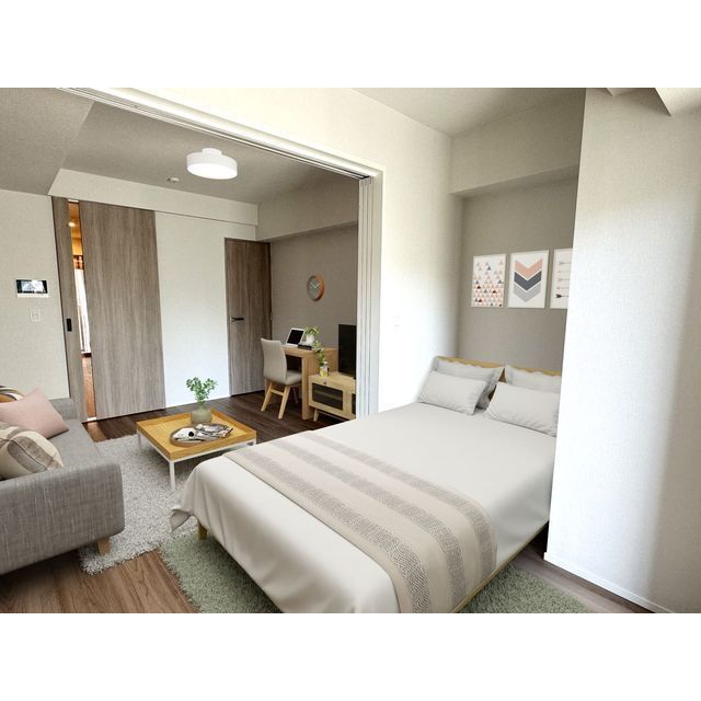 居室・リビング　※家具・調度品等は　ＣＧ　加工です。実際の賃貸住居には含まれ