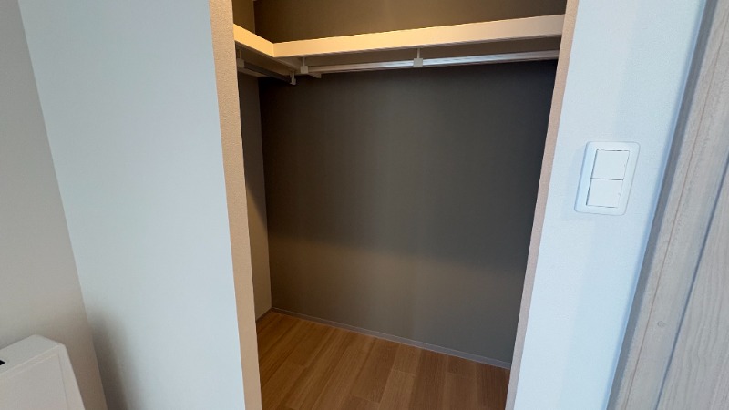 収納　ウォークインクローゼット