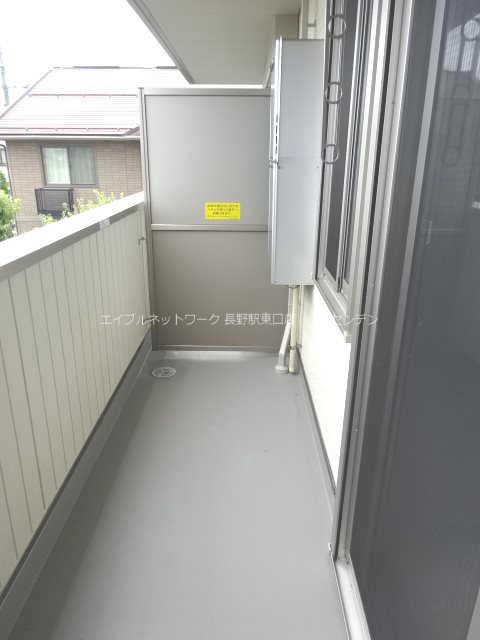 バルコニー　写真は206号室です（参考）