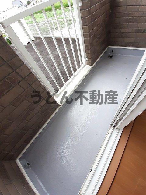 バルコニー　うどん県のお部屋探しはうどん不動産へ うどんちゃんとLINE