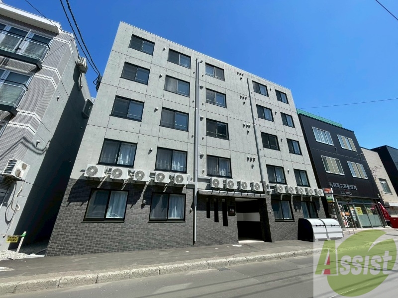 建物外観　札幌市中央区南六条西「華月ＳＡＰＰＯＲＯ」