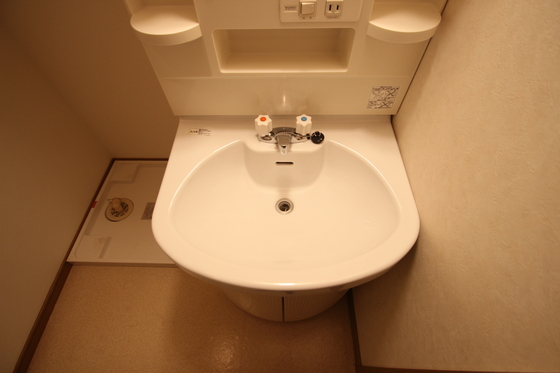 洗面設備　※別号室の写真です