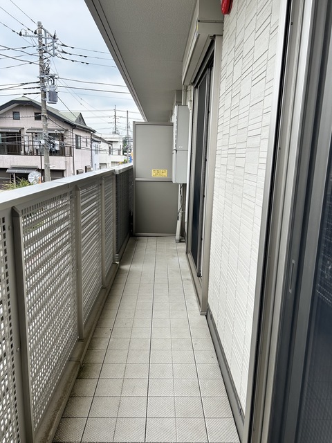 バルコニー　別部屋参考写真です