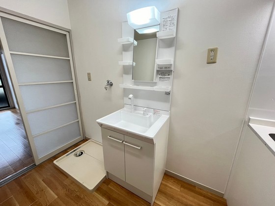 洗面設備　※別号室の写真です