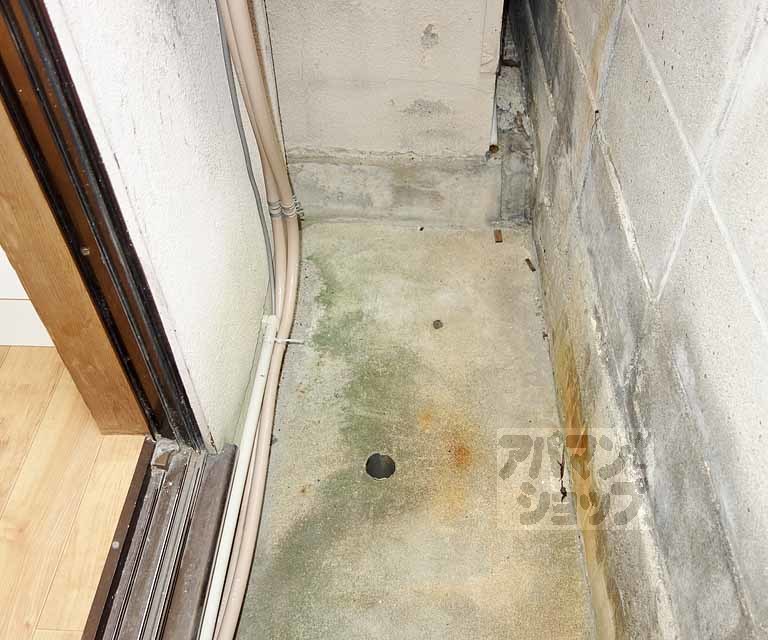 バルコニー　１号室の写真です。