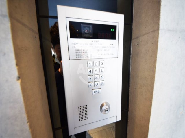 セキュリティ　スワンズシティ中之島クロス　オートロック
