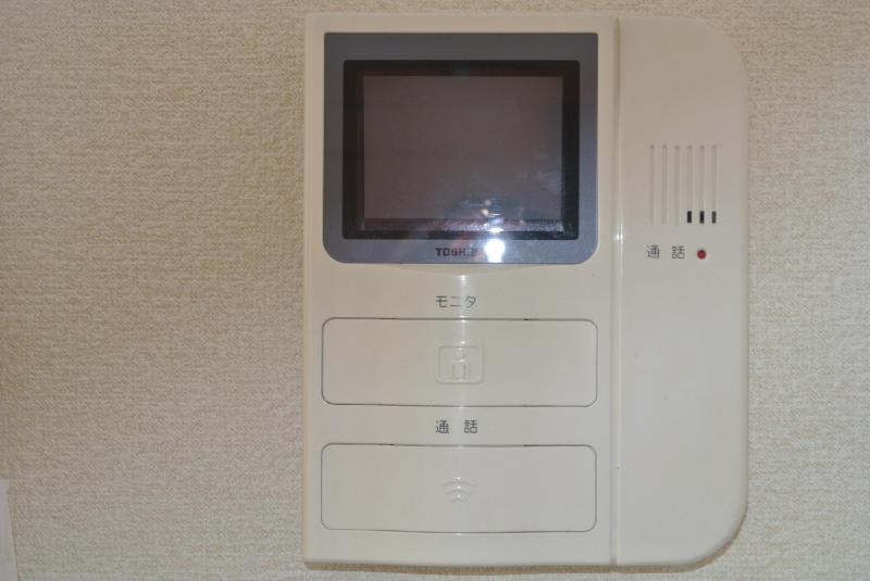 セキュリティ　モニター付きインターホン