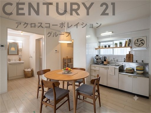 居室・リビング　画像中の家具はAIにより配置加工されているため付属しません。
