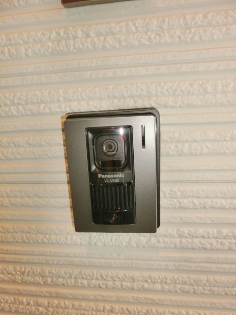 セキュリティ　来訪者が確認できるTVモニターホン