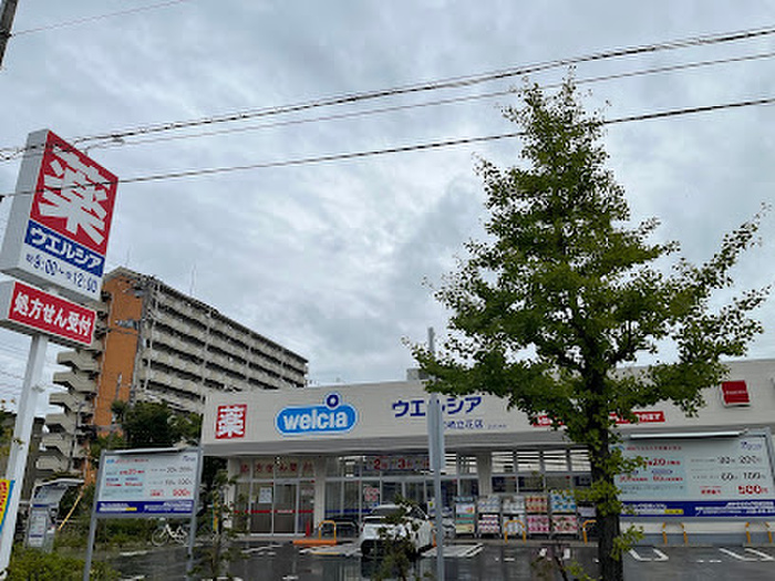 ドラックストア　ウェルシア（ドラッグストア）まで33m