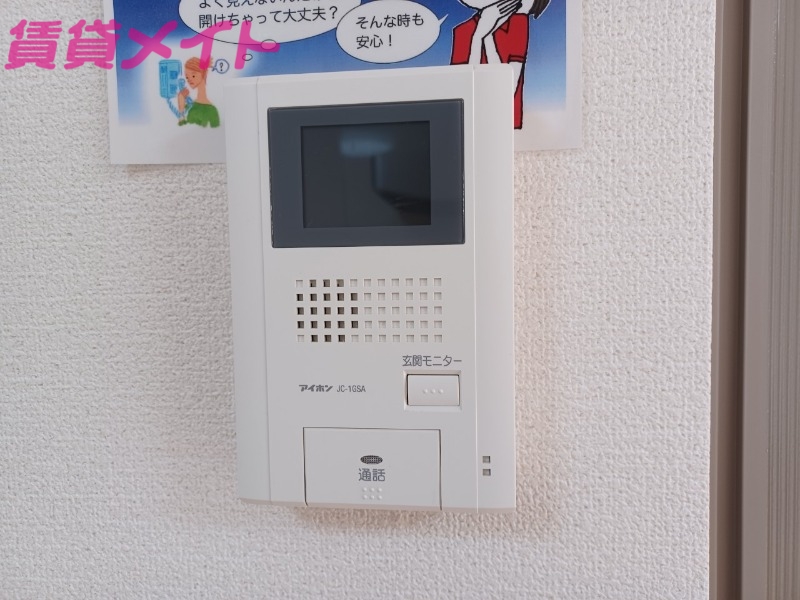 セキュリティ　同物件別部屋の写真