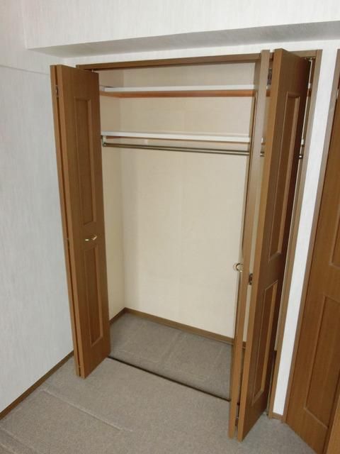 収納　クローゼットです