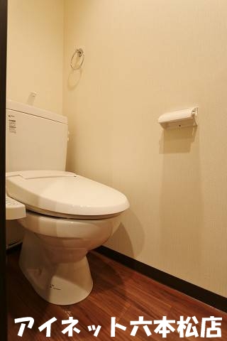 トイレ　ウォシュレット付きで安心です