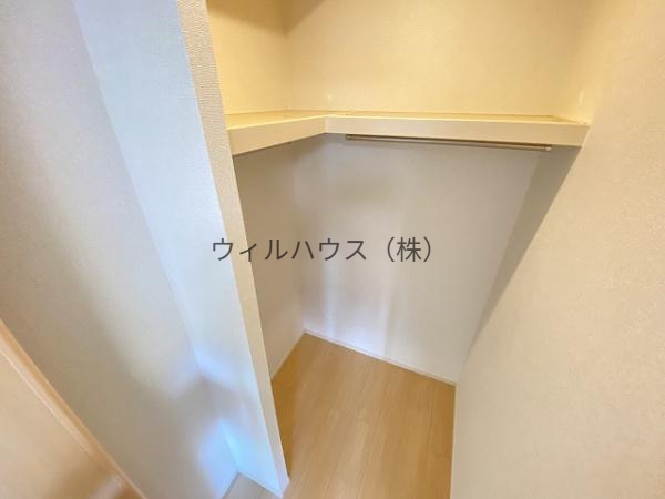 収納　ウォークインクローゼット！