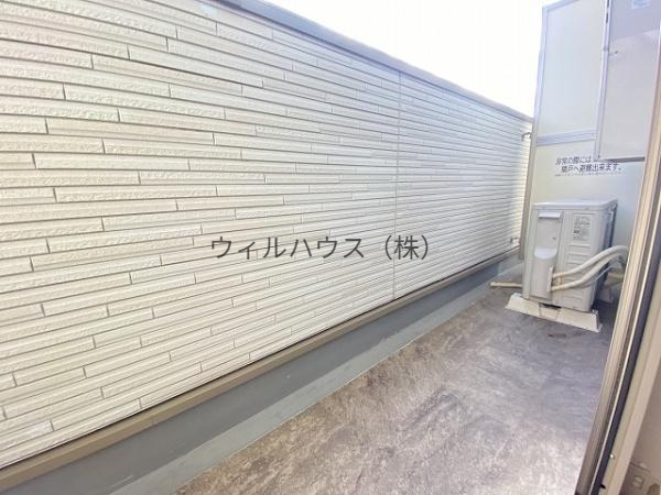 バルコニー　日当たり良好！