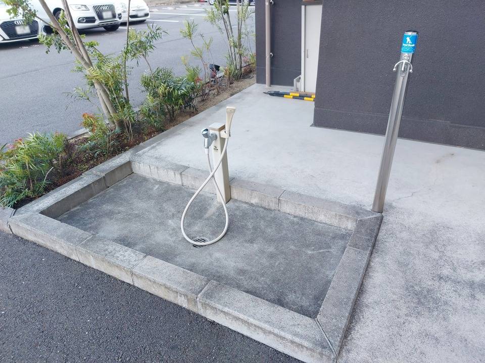 その他設備　ペット洗い場