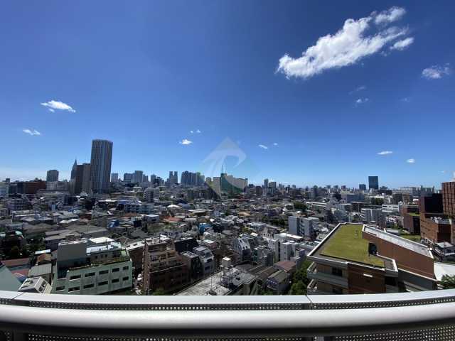 眺望　河田町ガーデン1号棟※別部屋の参考写真です