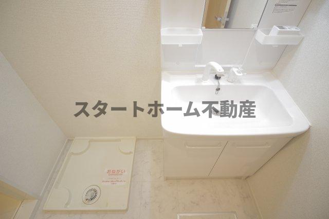 洗面設備　洗面所です