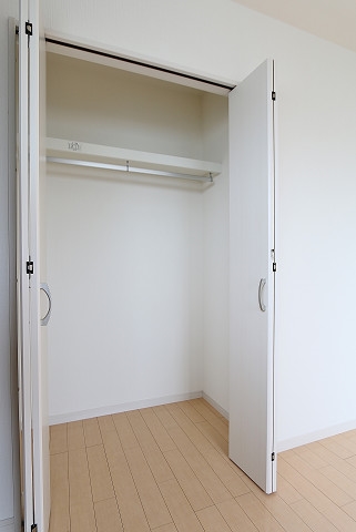 収納　洋服も沢山収納できますね
