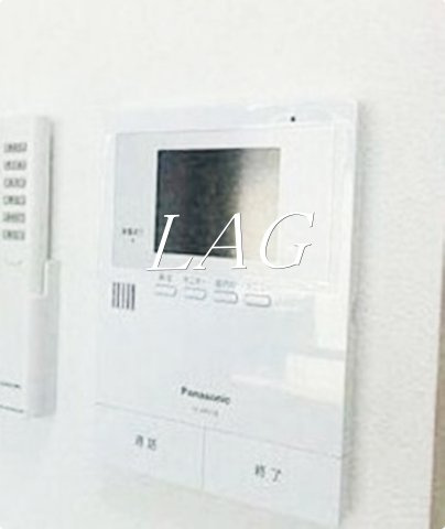 セキュリティ　モニター付きインターホンです。