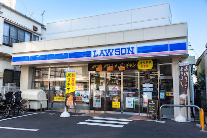 コンビニ　ローソン　中延駅前店（コンビニ）まで117m