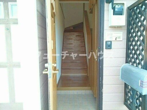 玄関　毎日通る玄関はこちらです