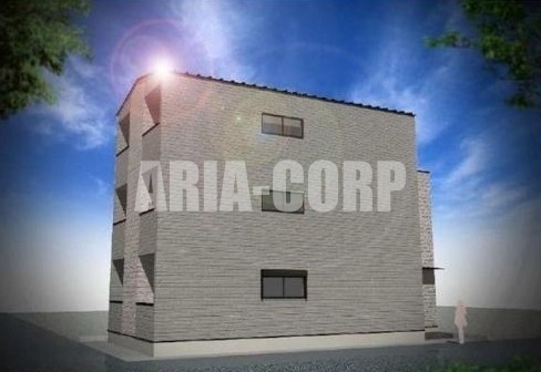建物外観　2026年完成、大手ハウスメーカー施工のデザイナーズアパート