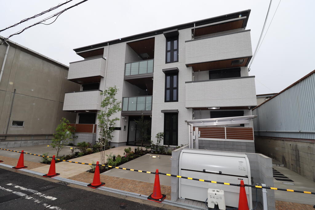 建物外観　外観を撮影