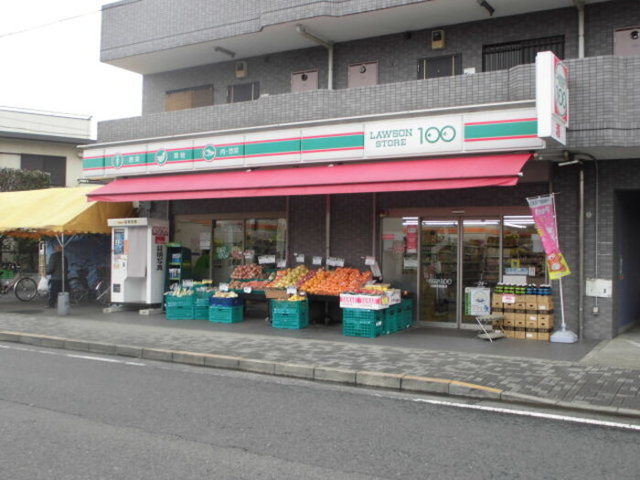 コンビニ　ローソンストア100川崎中野島店（コンビニ）まで672m