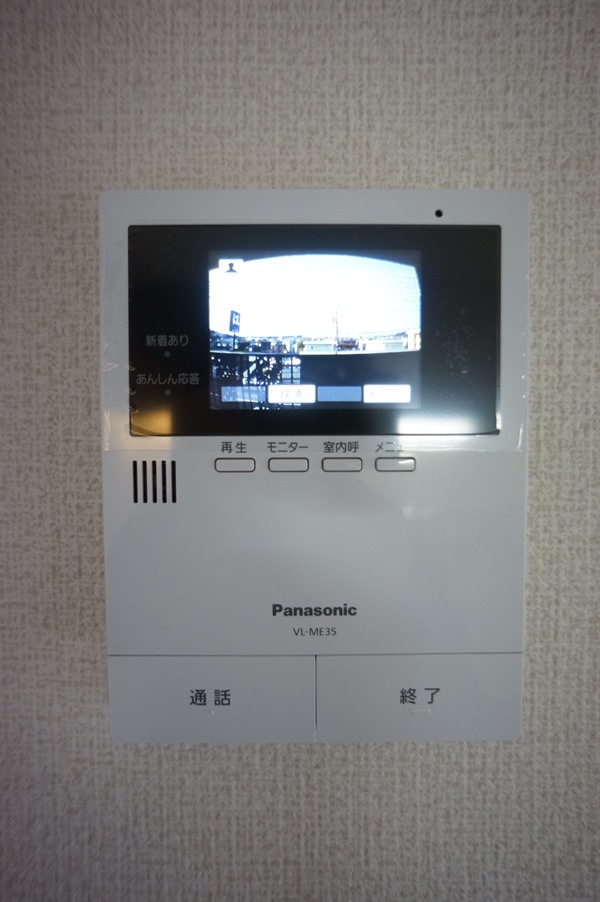 セキュリティ　録画機能付カラーTVモニターホン！