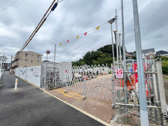 建物外観　建築現場