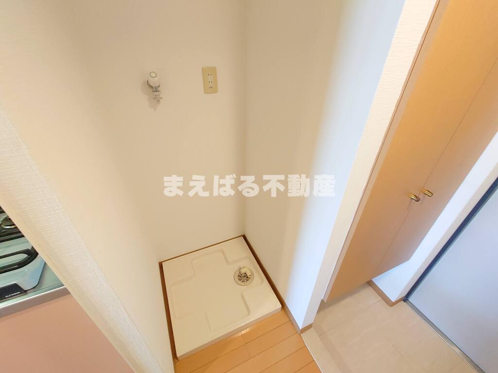 洗面設備　室内洗濯機置き場