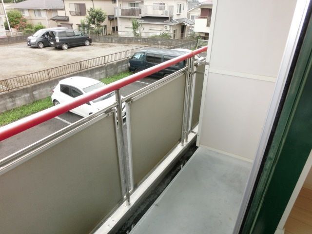 バルコニー　風通しの良いバルコニー。