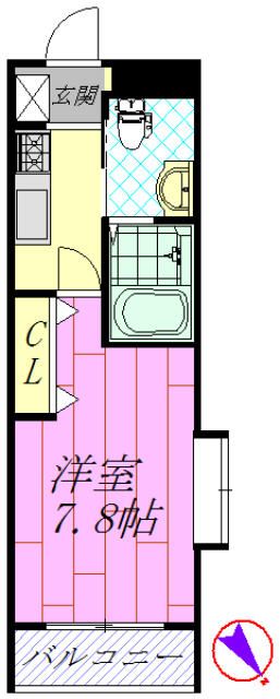 東京メトロ東西線 南行徳駅 徒歩9分 4階建 築16年の間取り写真