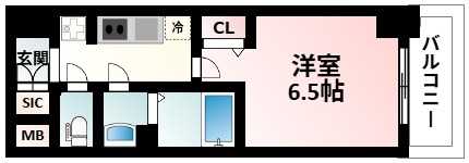 ArtizA新大阪D.C.の間取り写真
