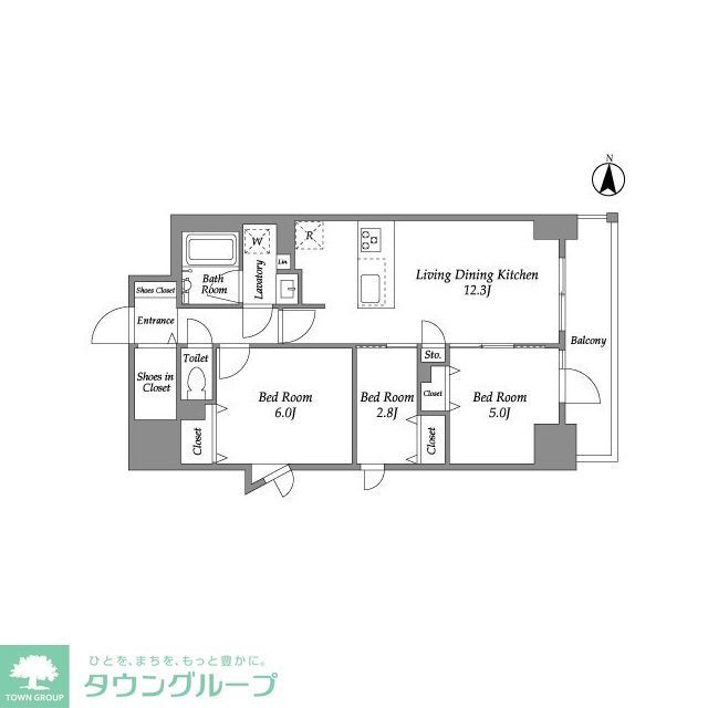 CLASSEUM高崎の間取り写真