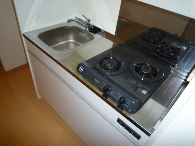 キッチン　システム2口コンロ付