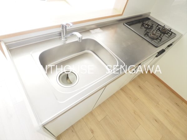 京王線 つつじケ丘駅 徒歩18分 3階建 築39年のキッチン写真