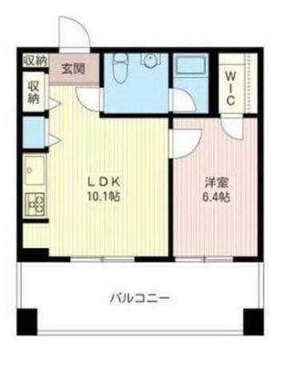 レジデンスシャルマン月島の間取り写真