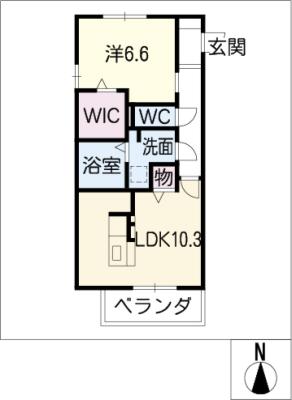 フローリッシュの間取り写真