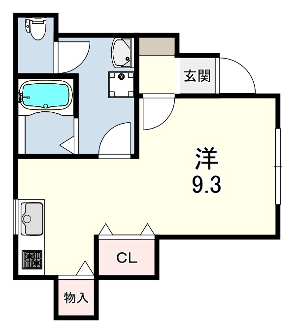 アリビア山手の間取り写真