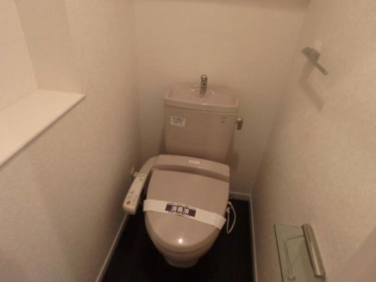 東急池上線 蓮沼駅 徒歩2分 8階建 築17年のトイレ写真
