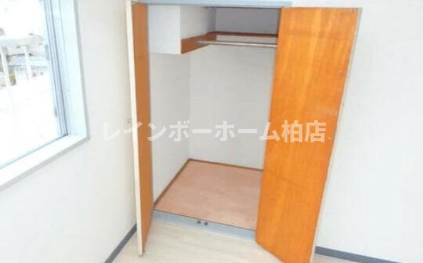 収納　収納があります