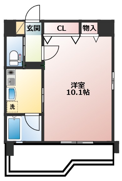 Sun State大曽根の間取り写真