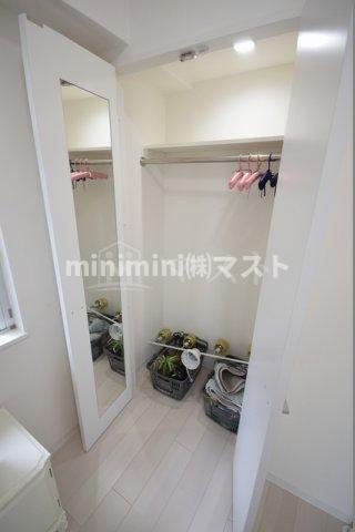 収納　モデルルーム参考写真です